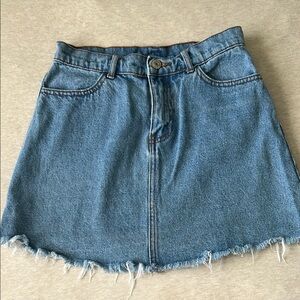 Denim Mini Skirt John Galt